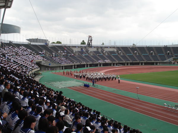 熊本県高校総体開会式 一般財団法人 熊本県スポーツ振興事業団