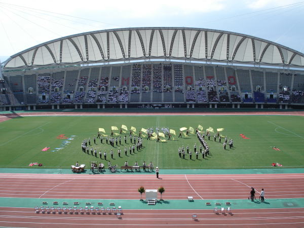 熊本県高校総体開会式 一般財団法人 熊本県スポーツ振興事業団